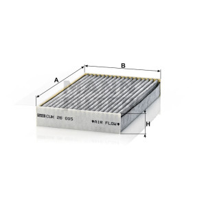 Фильтр салона MANN-FILTER CUK 26 005